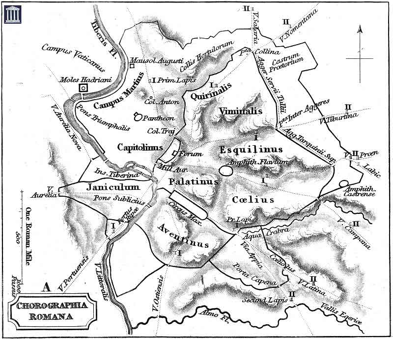 roman republic map black and white